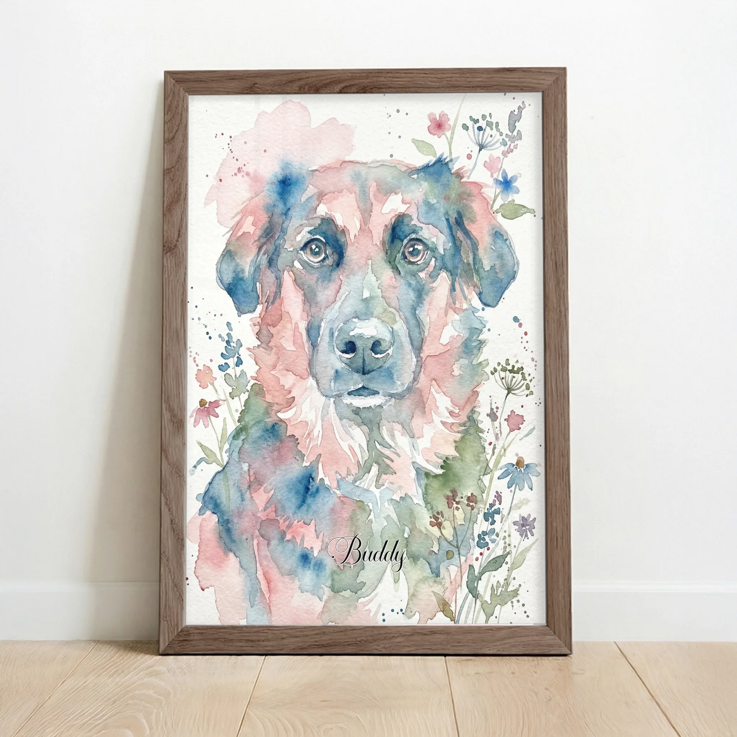 Framed Poster UK oak copy