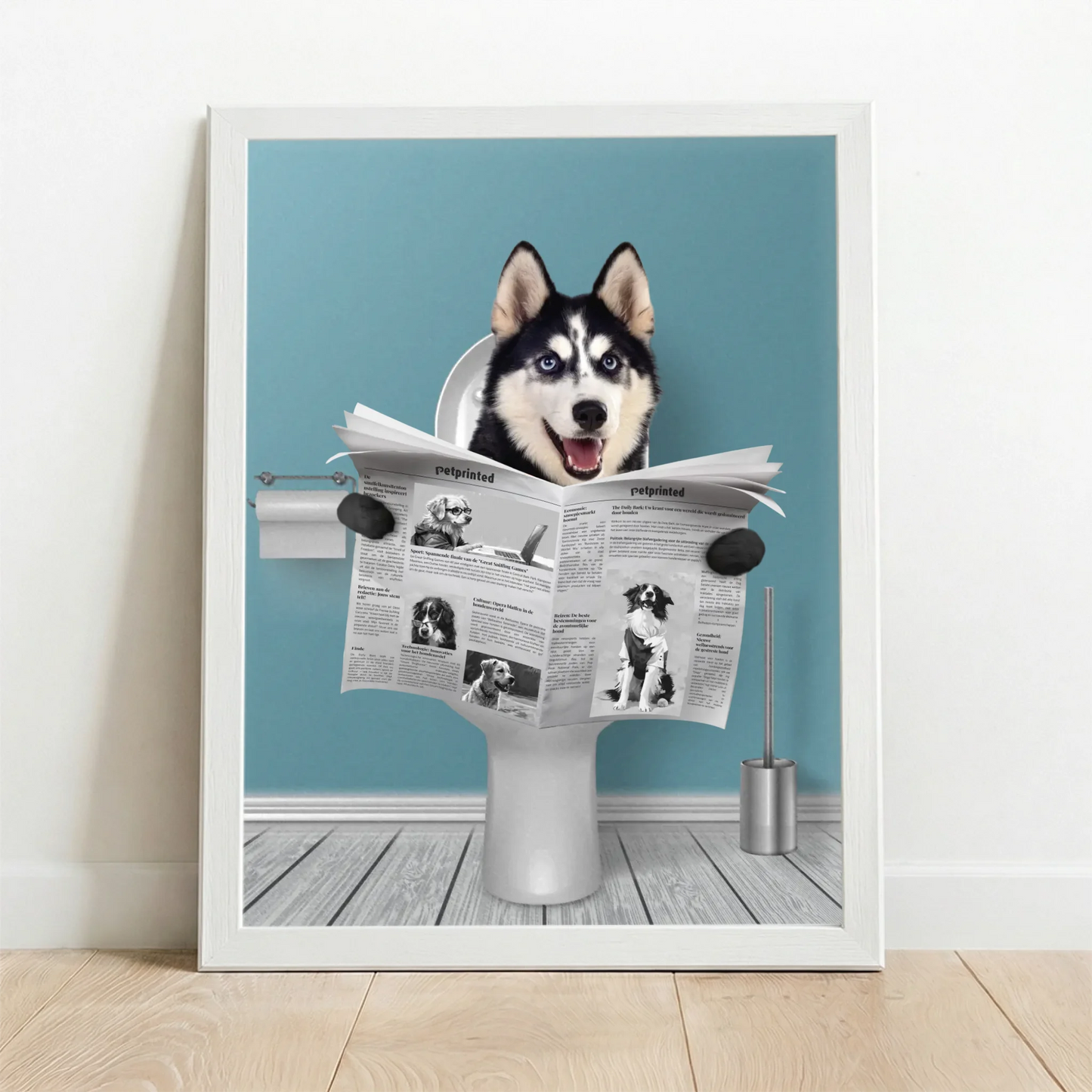 Framed Poster white