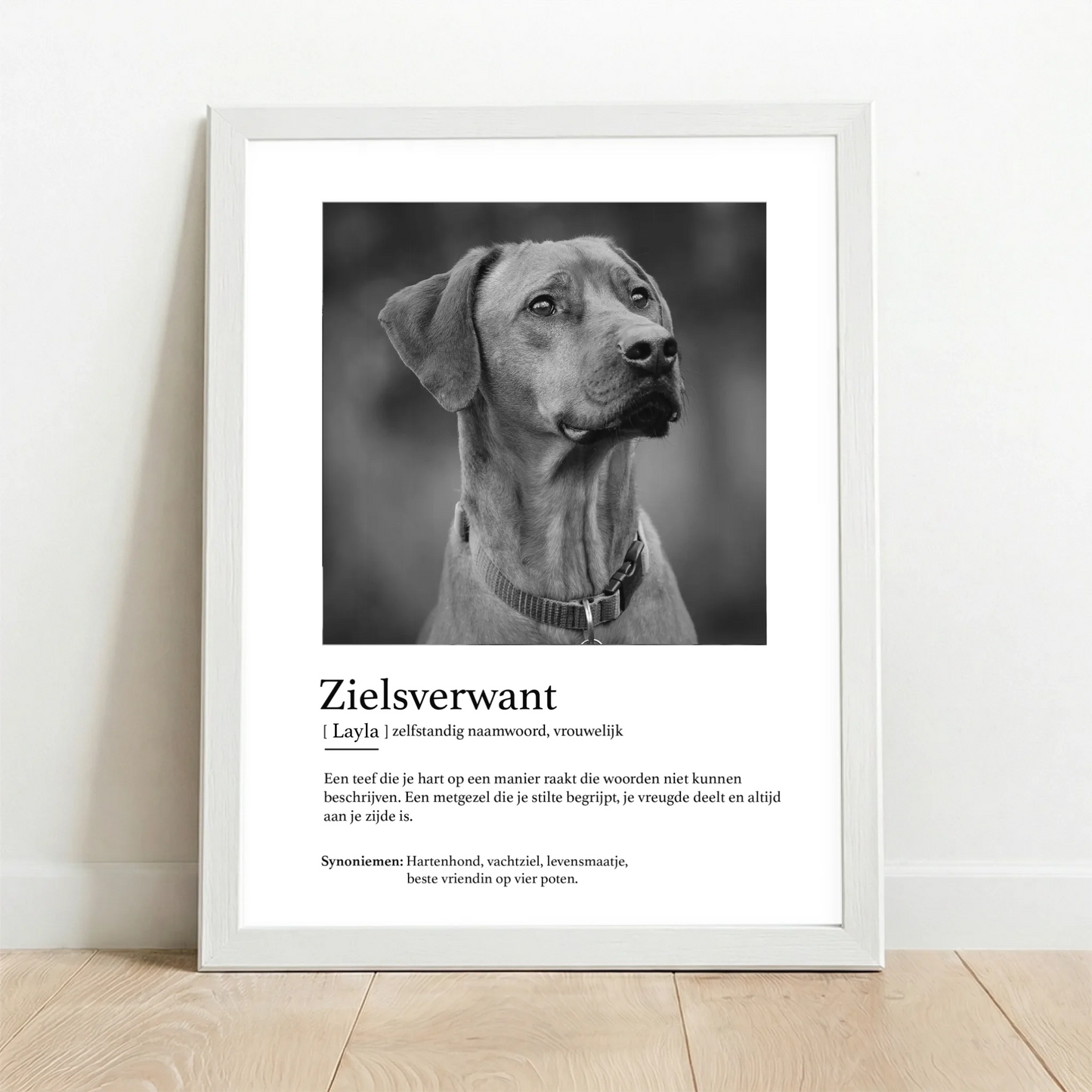 Framed Poster white
