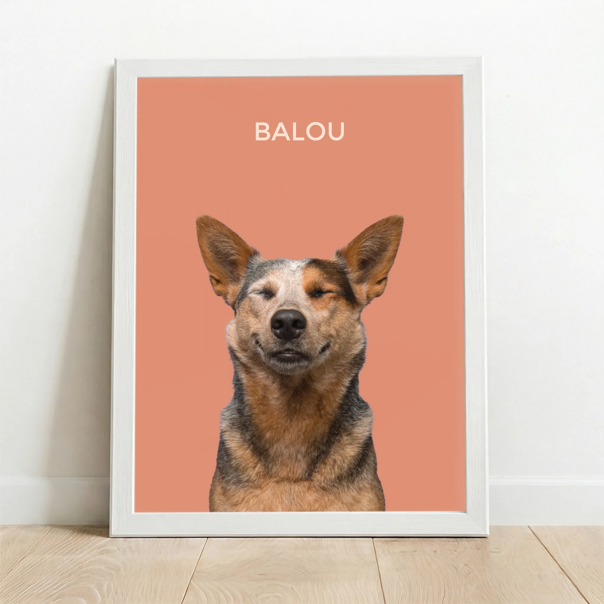 Framed Poster white