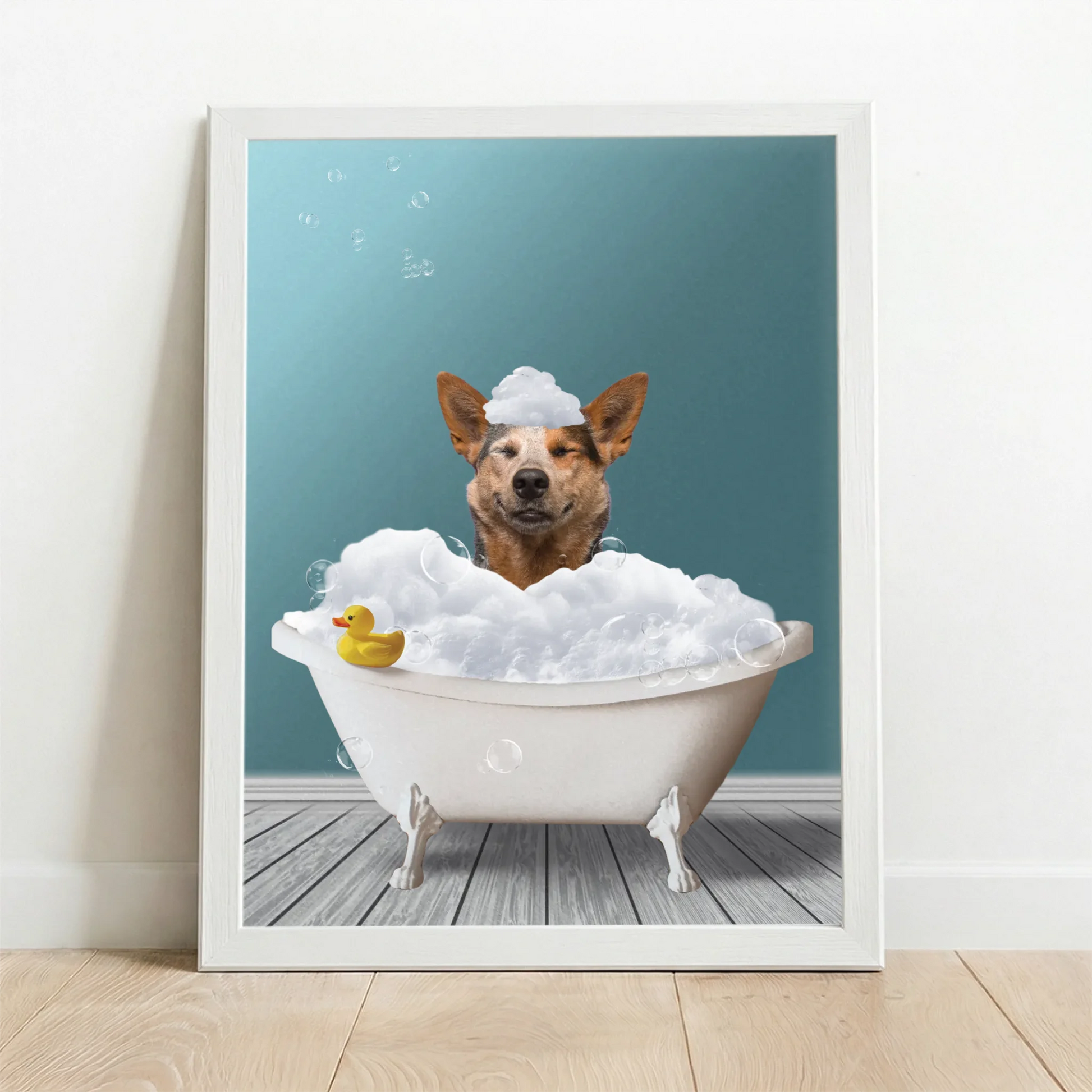 Framed Poster white