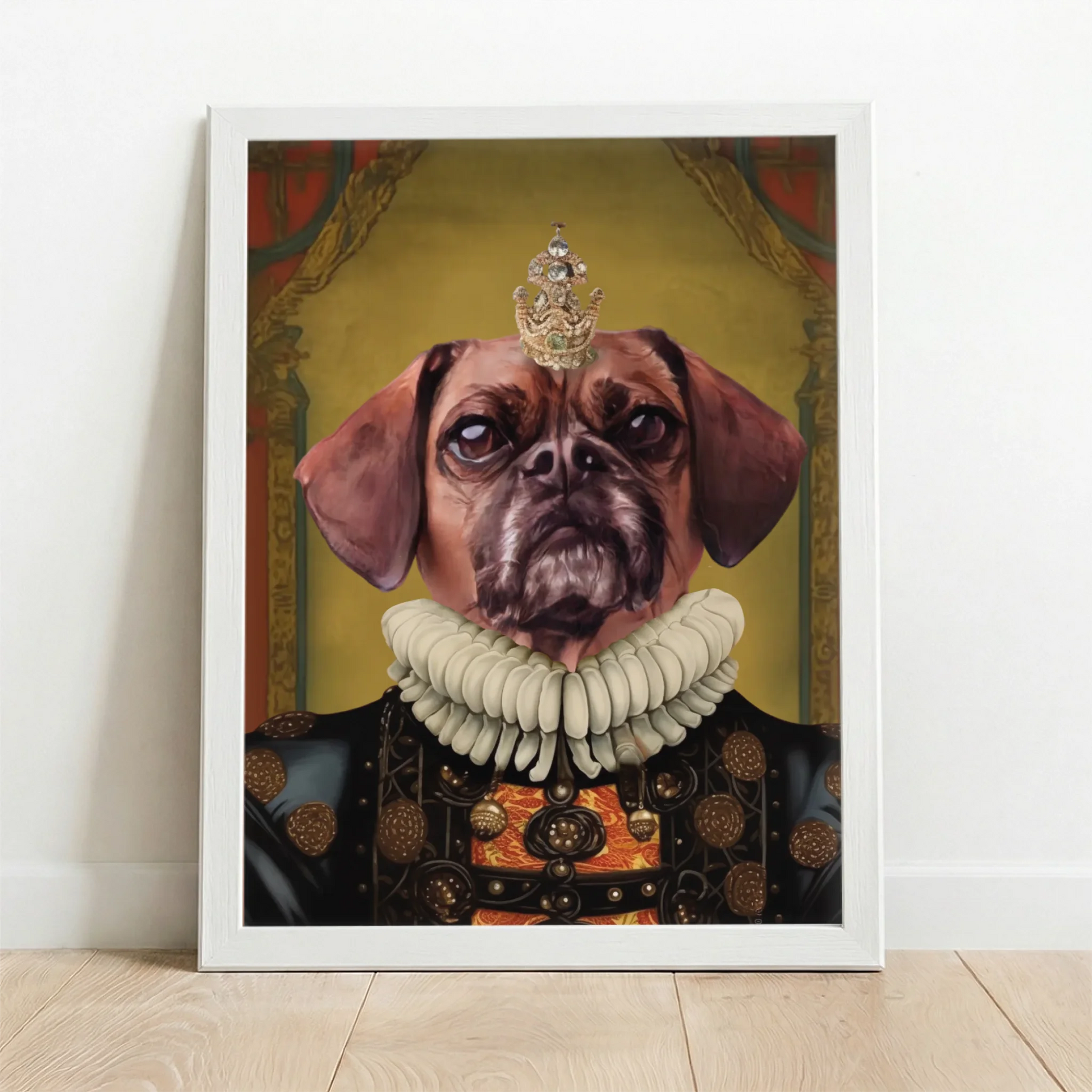 Framed Poster white