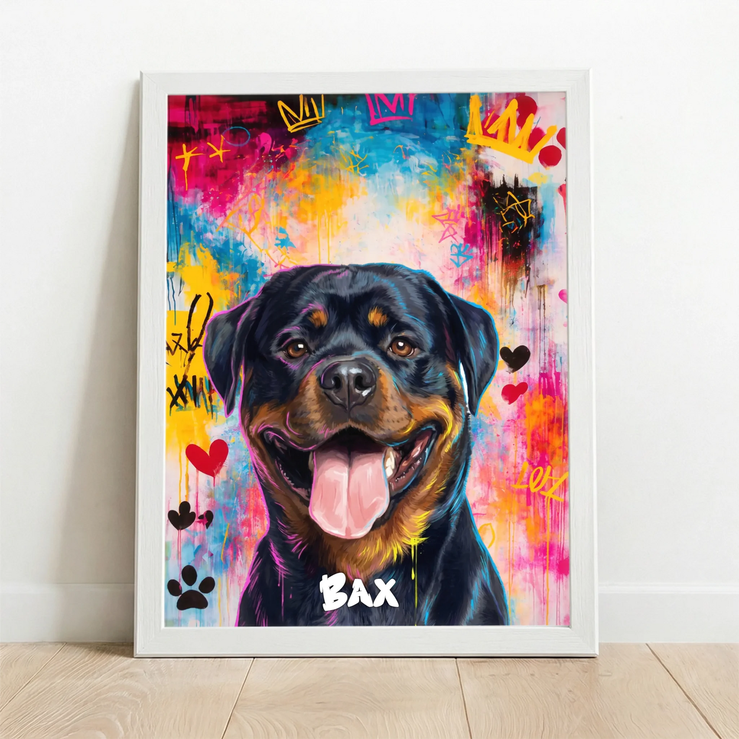 Framed Poster white