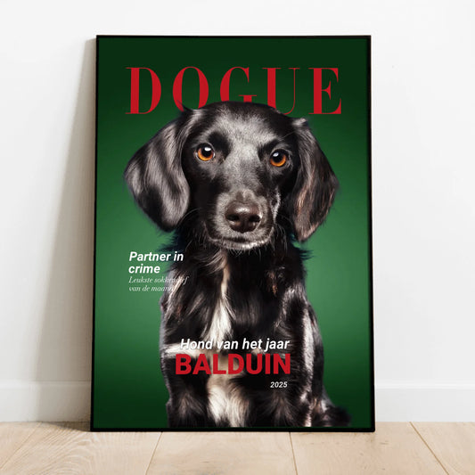 Dogue - Gepersonaliseerde Poster