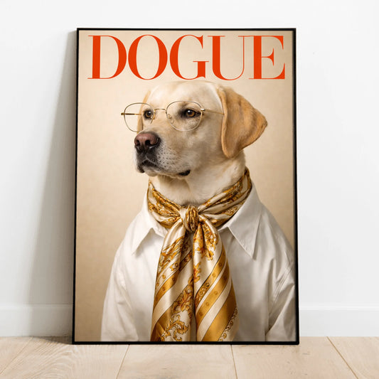 Dogue - Gepersonaliseerde Poster
