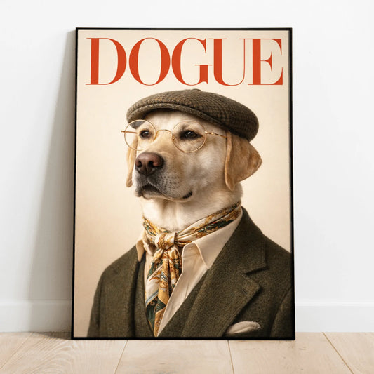 Dogue - Gepersonaliseerde Poster