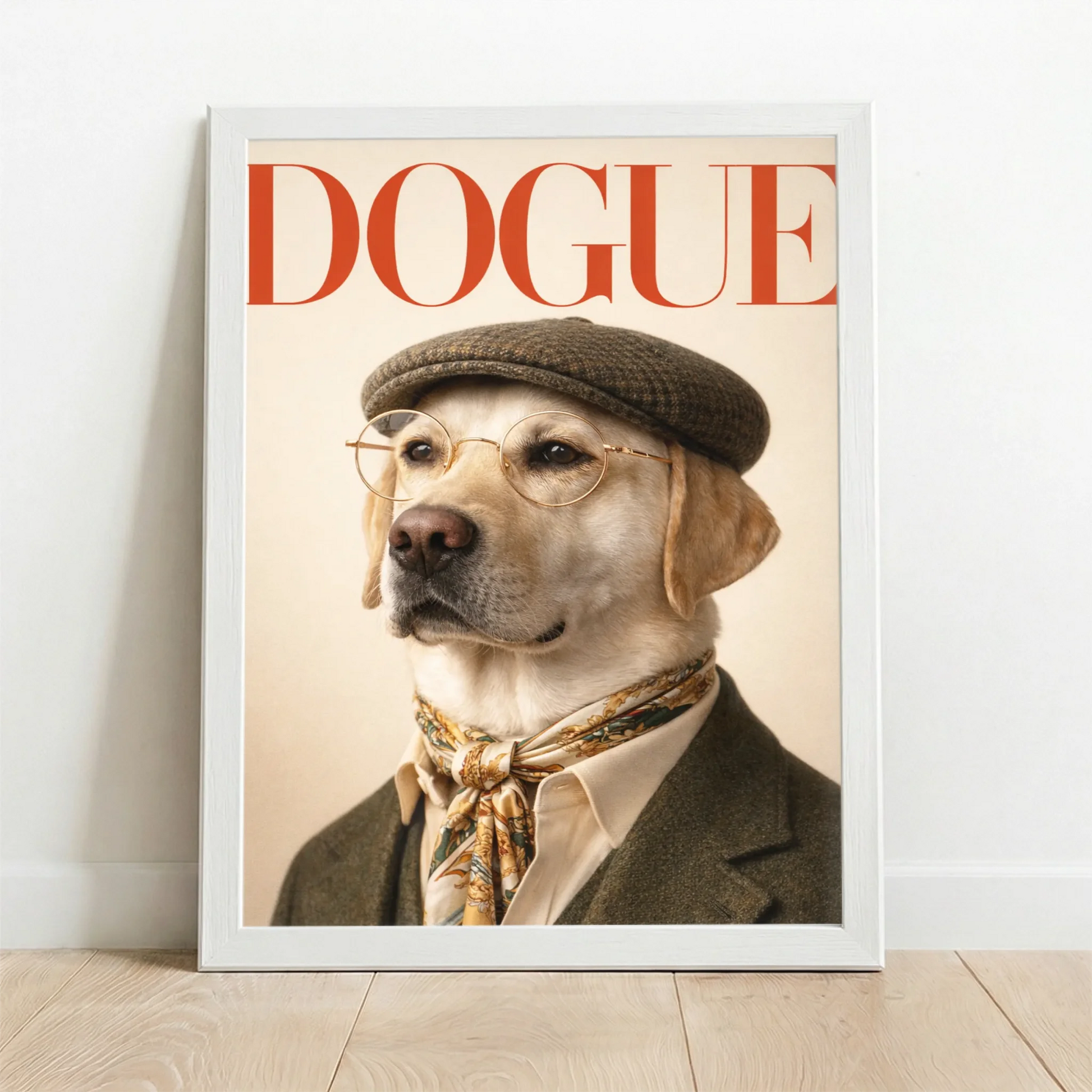 Framed Poster white