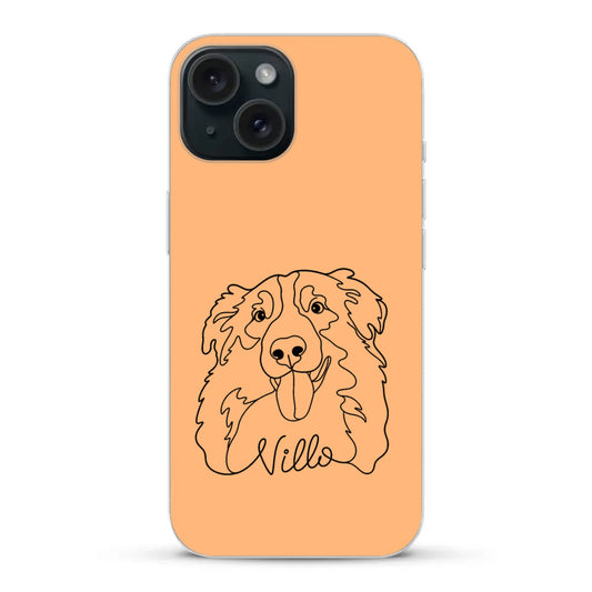 Lineart - Gepersonaliseerd telefoonhoesje