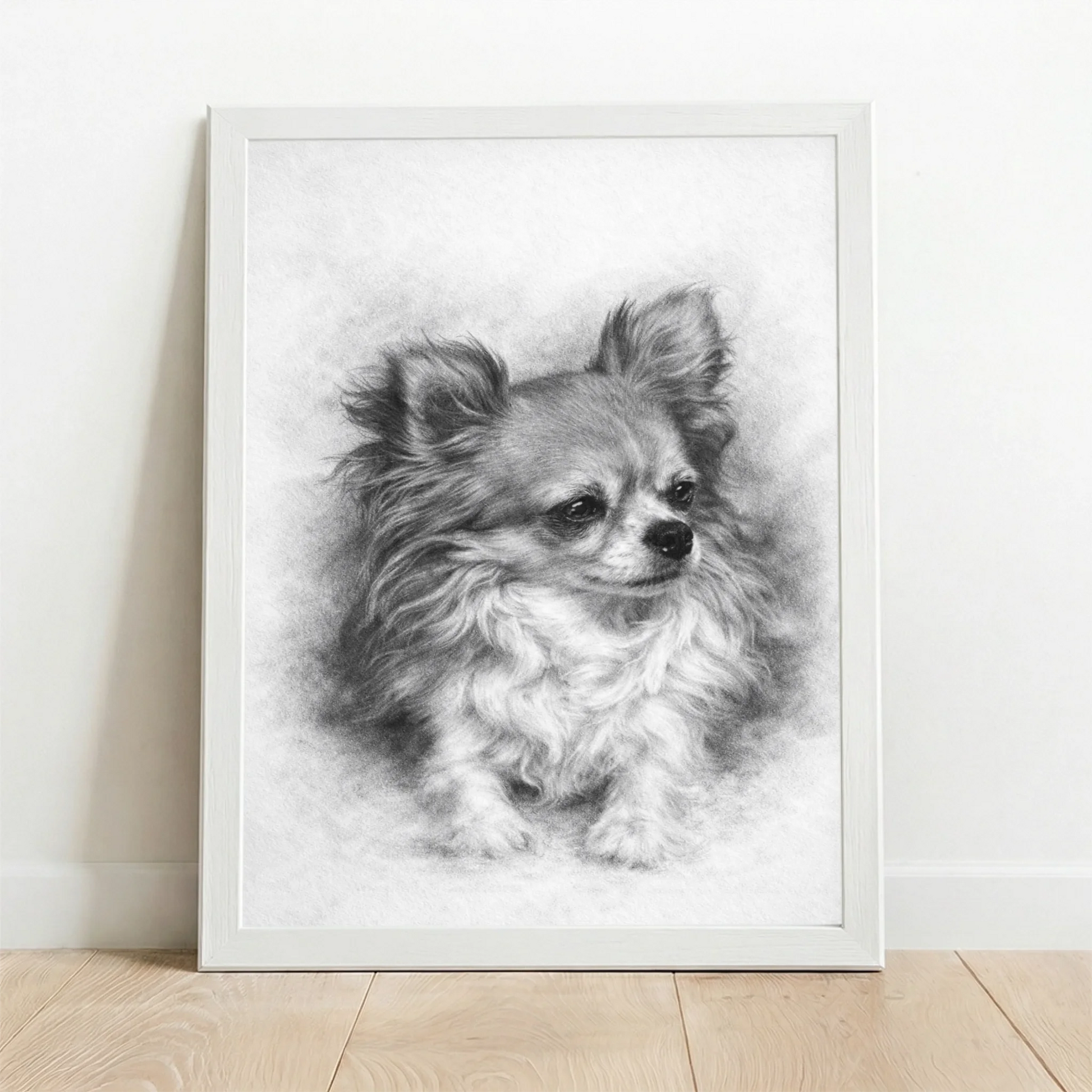 Framed Poster white