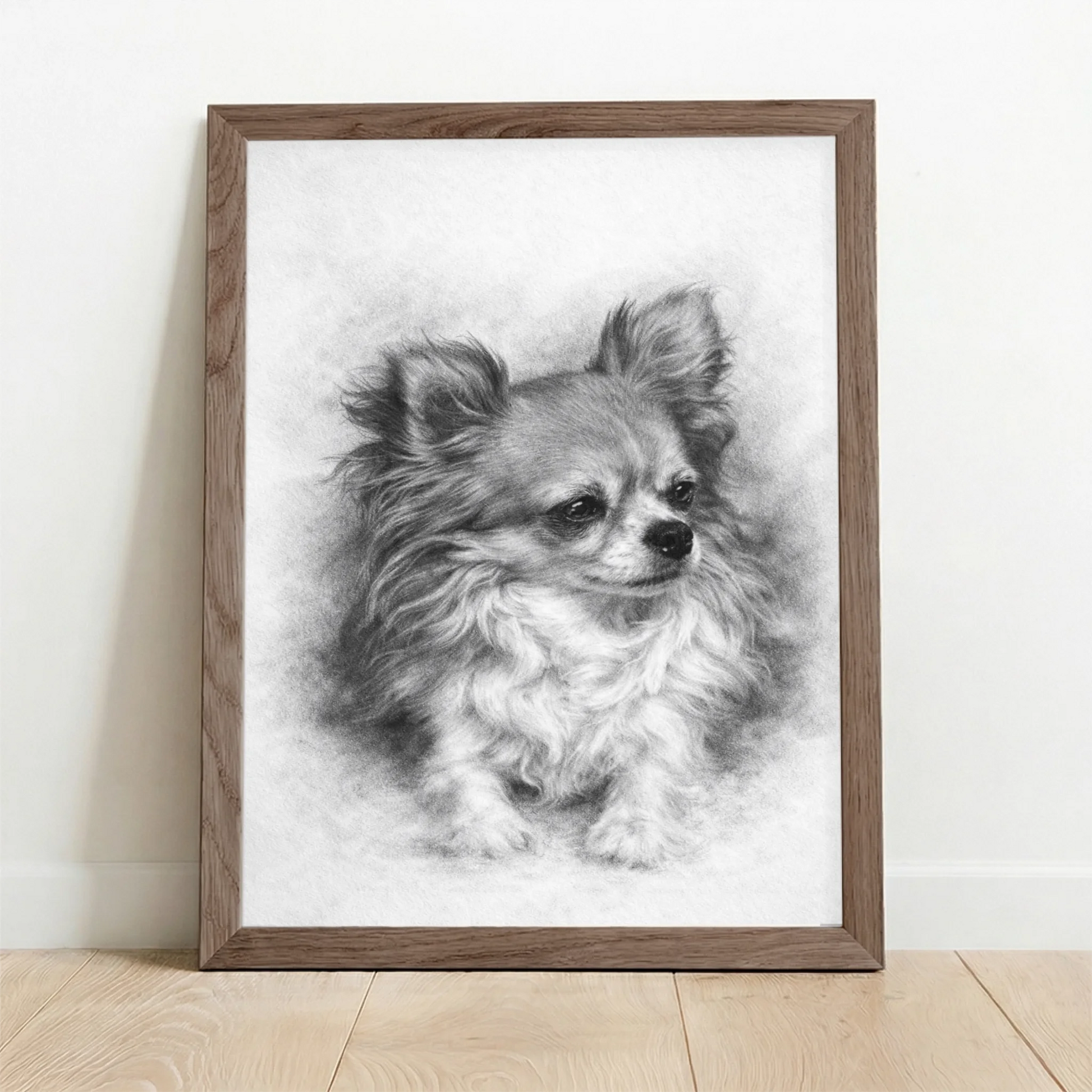 Framed Poster UK oak