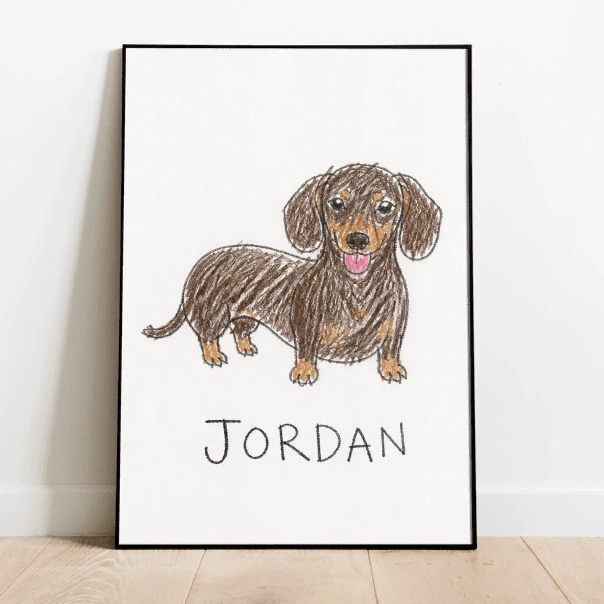 Gepersonaliseerde Poster - Scribble