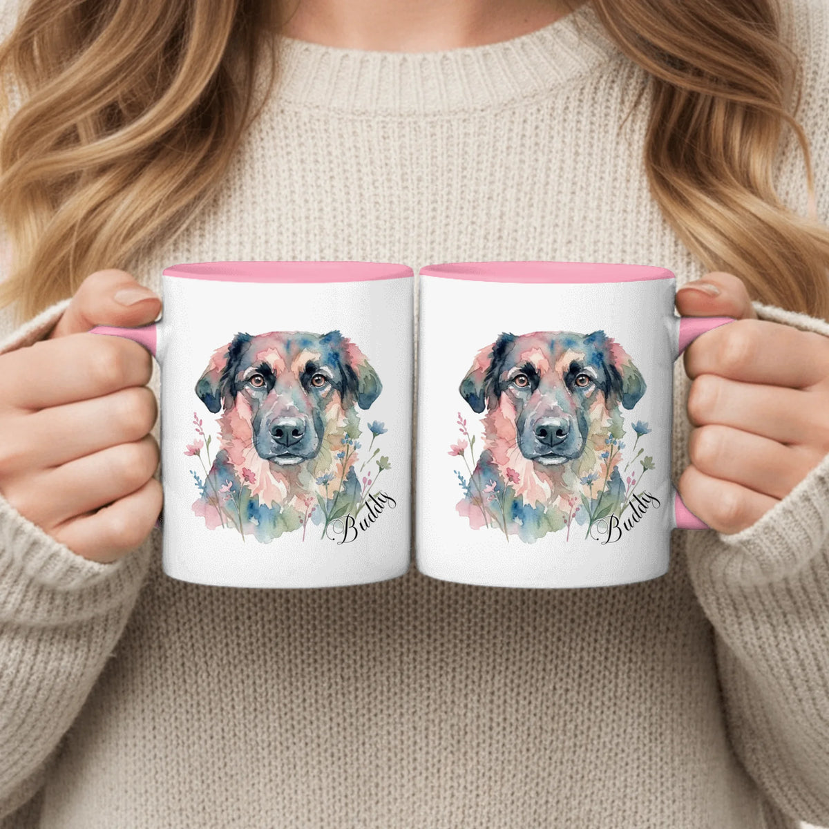 Gepersonaliseerde mok - Aquarel
