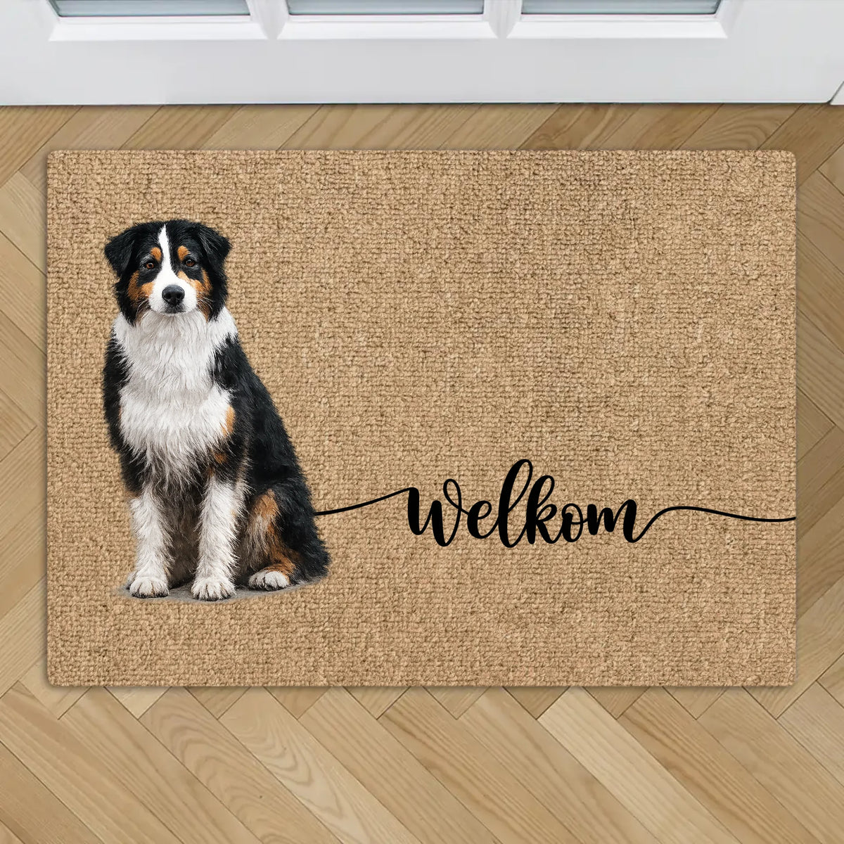 Gepersonaliseerde Deurmat - Welkom met dierenportret