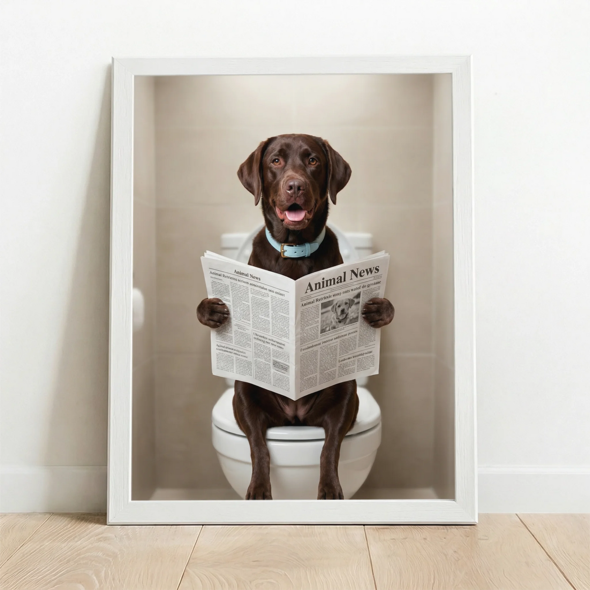 Framed Poster white