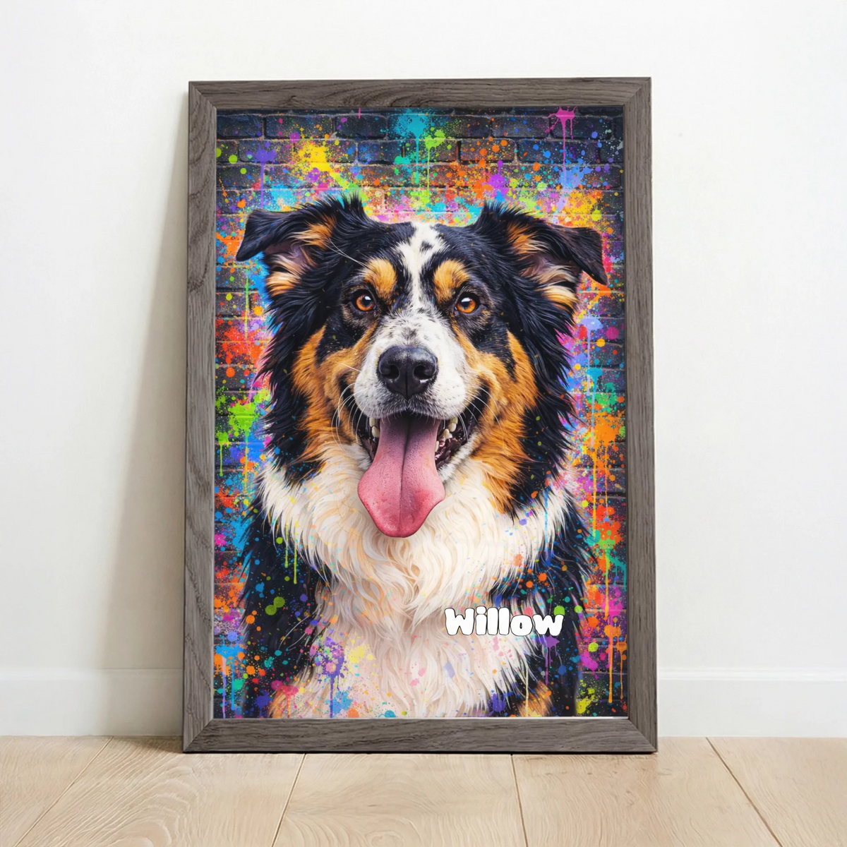 Framed Poster UK oak copy