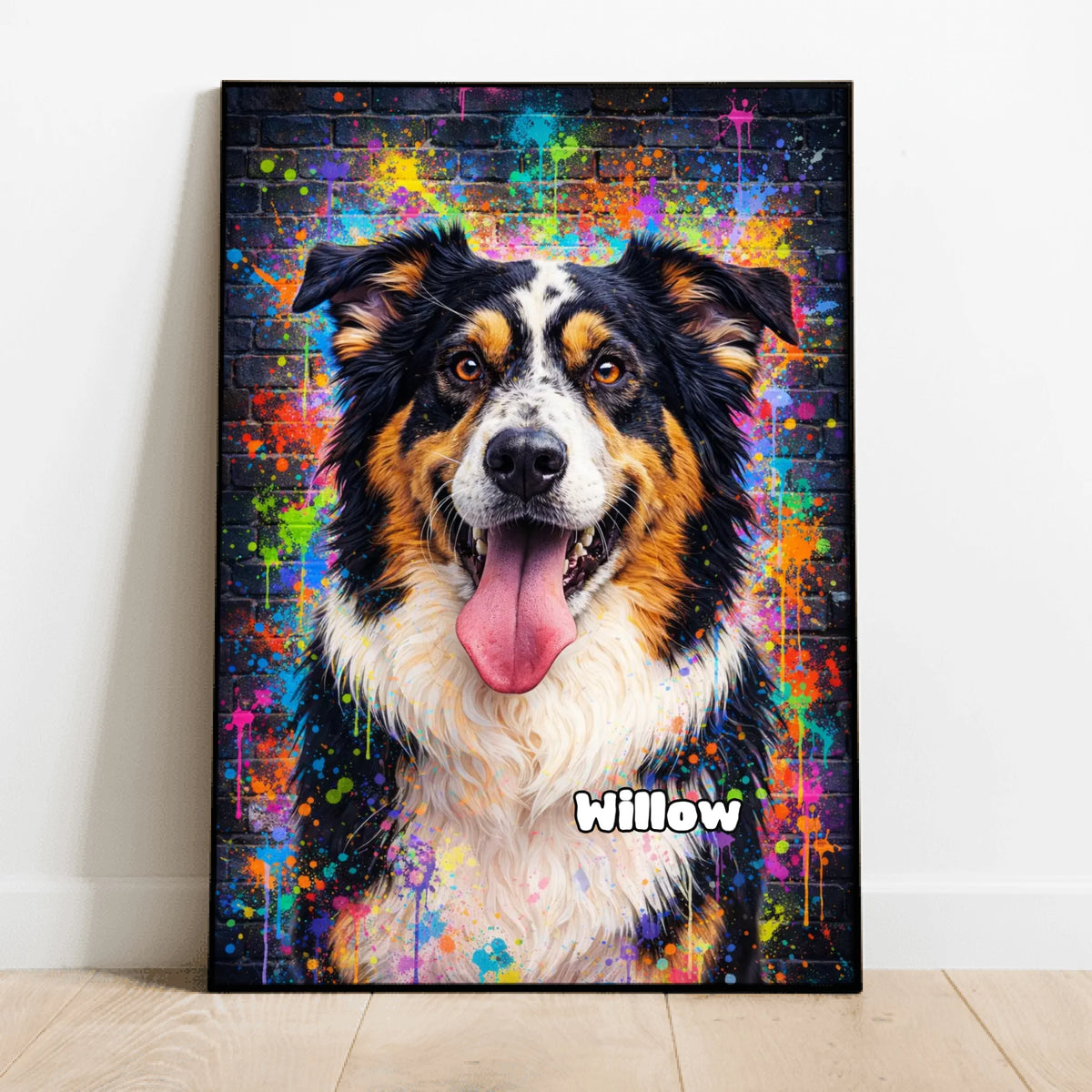 Gepersonaliseerde Poster - Verfspetters